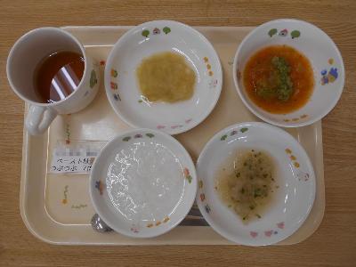 8ヶ月の子の離乳食