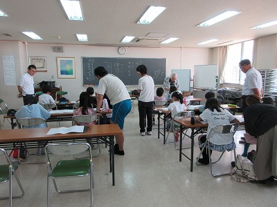 お家の方も一緒に考えました。