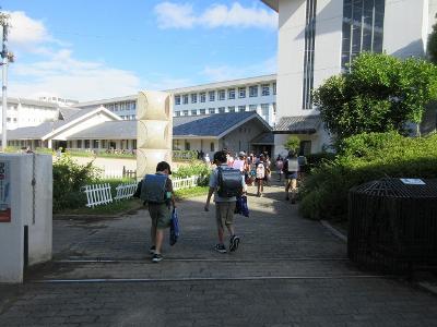 「元気だった?」「今日も暑いね」「久しぶり?」