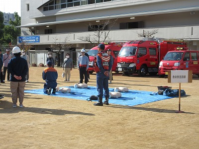 救急車が到着するまでにできることは・・・
