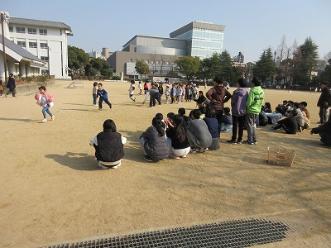 「すごい。じょうず」と6年生から感心した声が