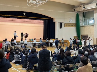 励まし合いながら今日までがんばってきました。