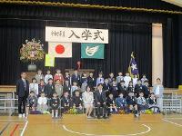 入学式のお話もよく聞いていた1年生