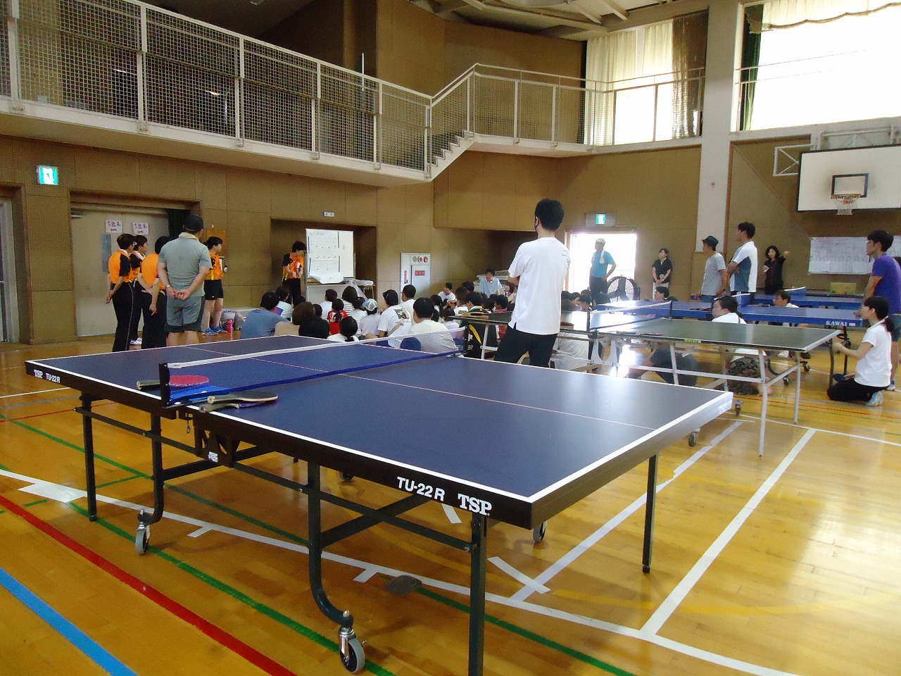 親子卓球大会