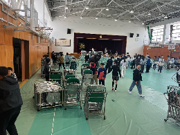入学式準備