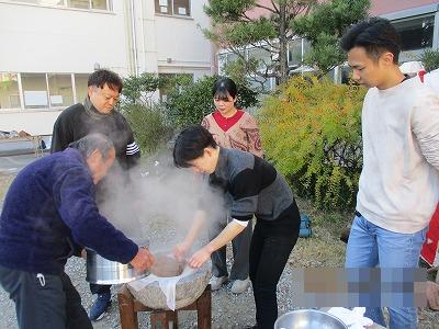 餅つき