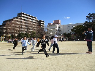 5分間走