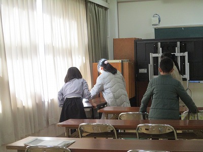 片付け