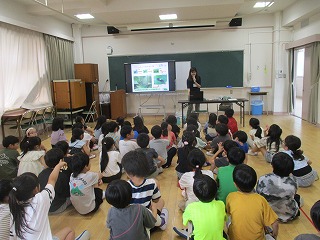 昆虫館の方のお話