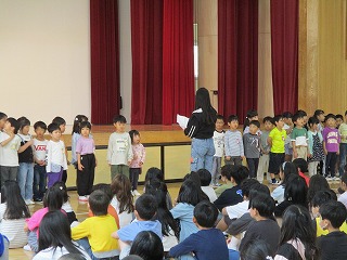 1年生入場