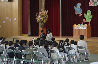 歓迎の言葉