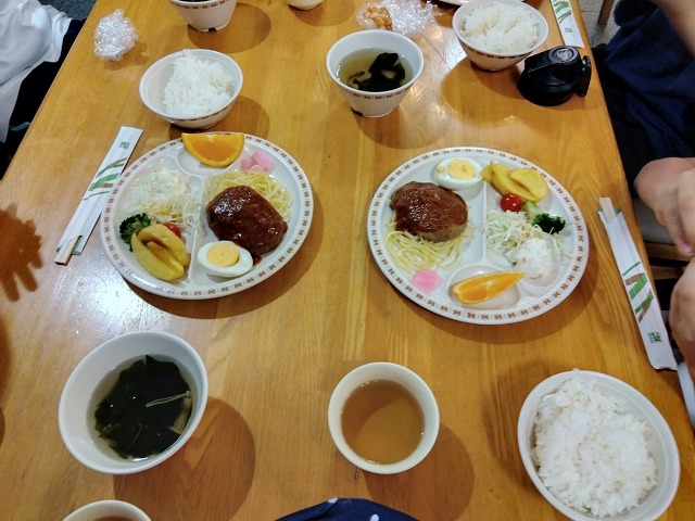 夕食1日目