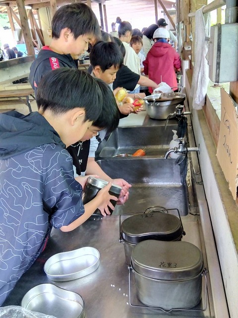 野外炊事4