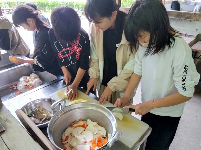 野外炊事3