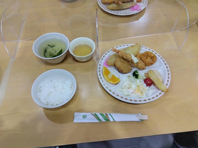 最終日の食事