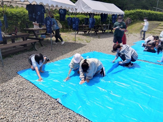 藍染め7