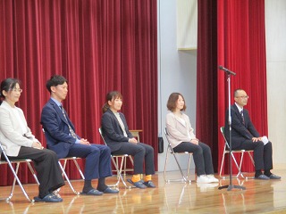 離任された先生方