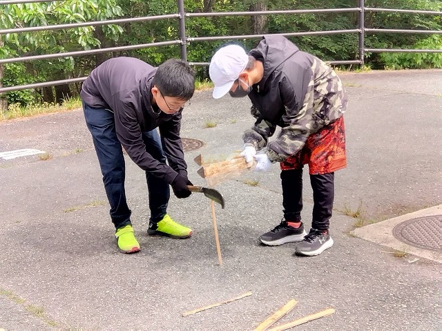 野外炊事5