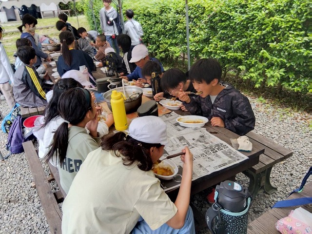 野外炊事12