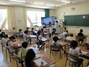1年生の授業風景