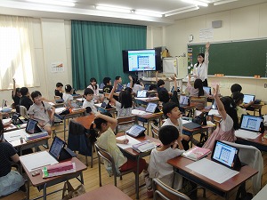 2年生の授業風景