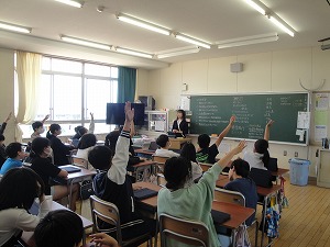 6年生の授業風景
