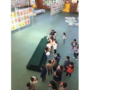 図工展搬入1