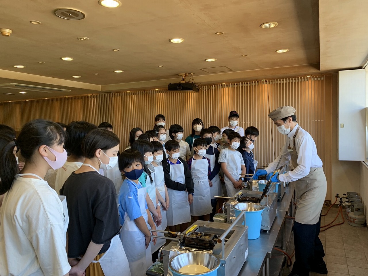 もみじ饅頭作り2