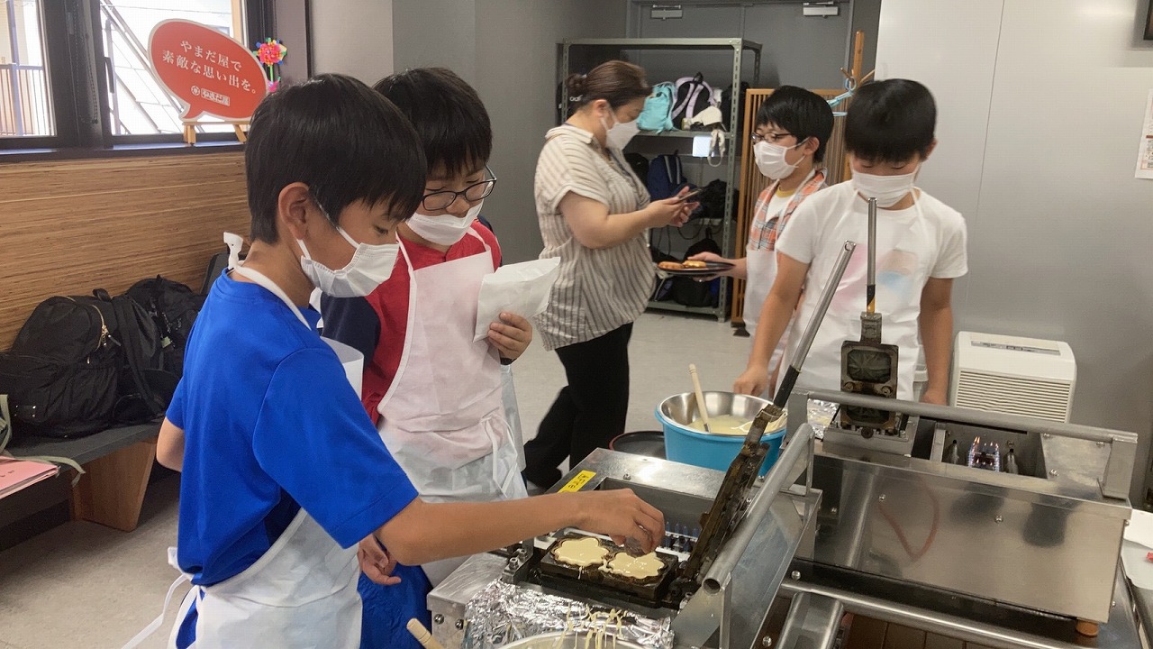 もみじ饅頭作り4