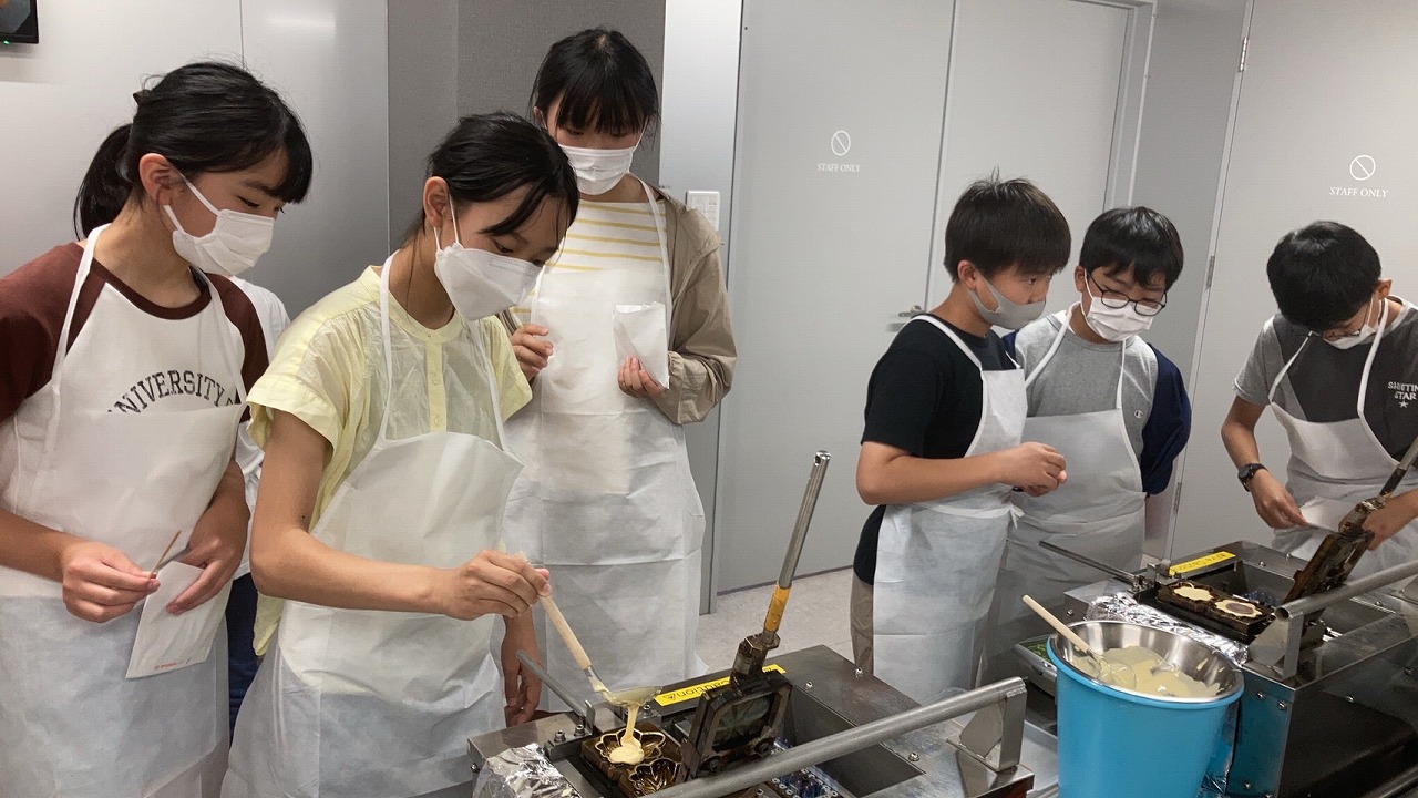もみじ饅頭作り3