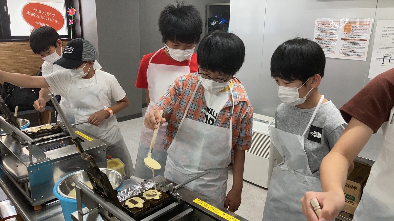 もみじ饅頭作り5