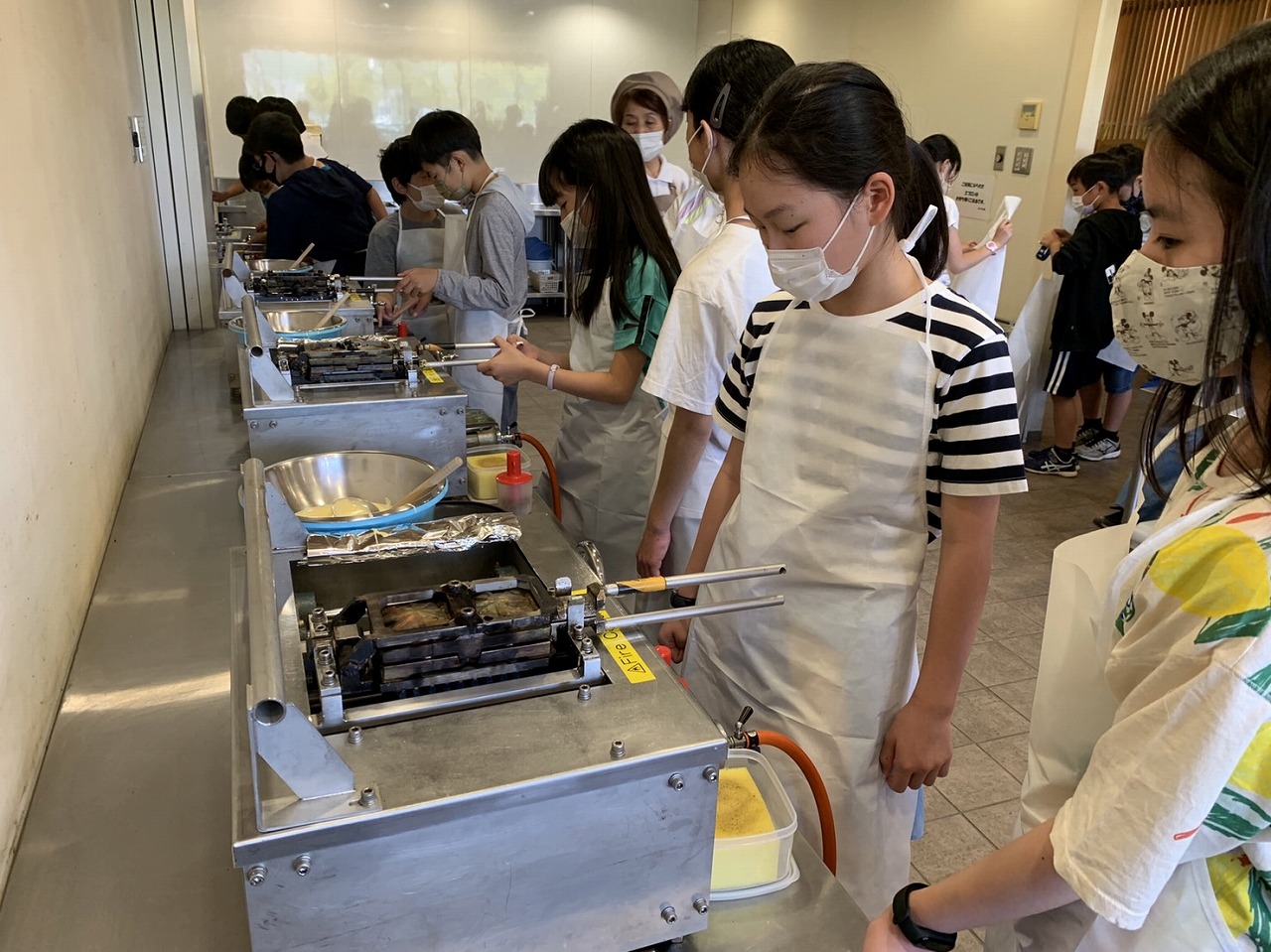 もみじ饅頭できあがり