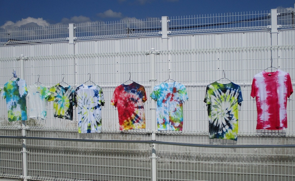 タイダイ染Tシャツ2