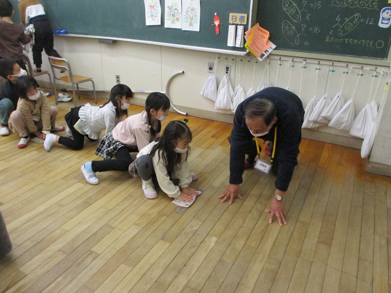 床ふき