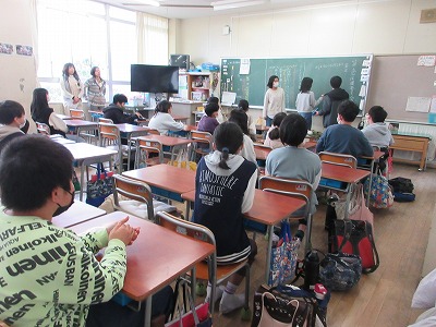 手洗いを勧めたり病気に負けないからだづくりのためのクイズを出したり広報活動もがんばった1年