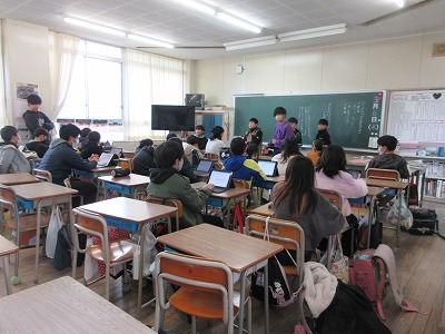荻野っ子の体力向上のために、体育委員会企画が役立っています。