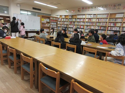 今年は、読書週間の企画と運営をがんばりました。