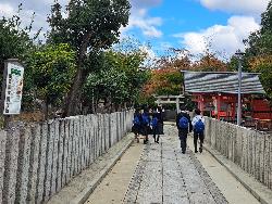 校外学習の様子
