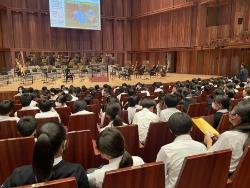 わくわくオーケストラ教室のようす