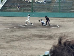 夏季総体の様子(野球部)