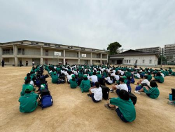 解散式の様子