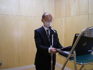 始業式の様子