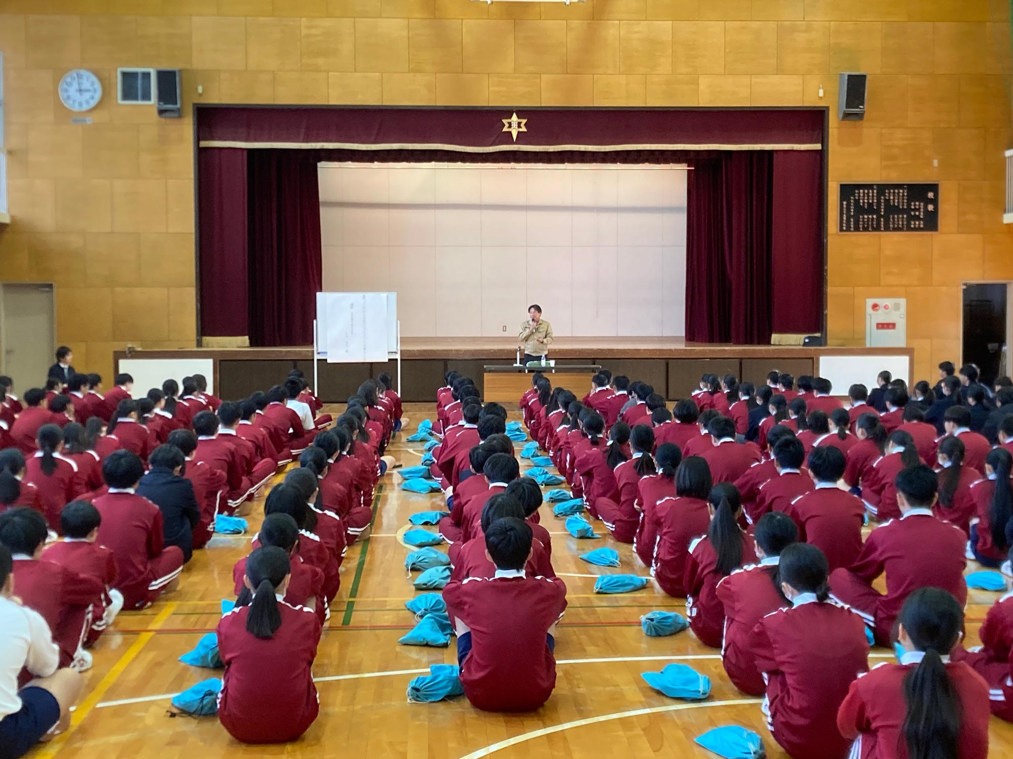 進路講演会1