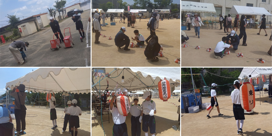 夏祭りボランティア(摂陽小学校)