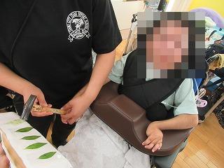たたき染め 2