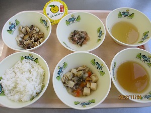 後期食の写真