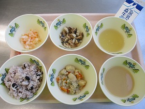 後期食の写真