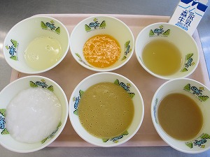 初期食の写真