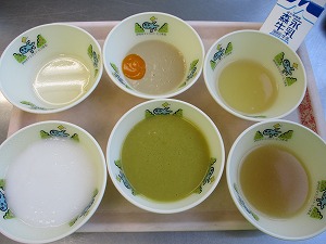 初期食の写真