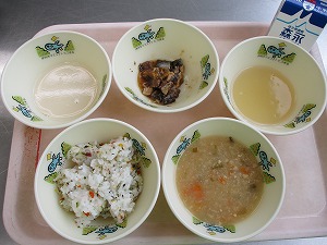 後期食の写真
